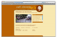 Screenshot CafÃ© Einstein, Aachen