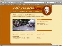 Screenshot Café Einstein, Aachen
