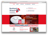 Screenshot Burkhard Strauch - Ihre Fachkraft fÃ¼r Rauchmelder